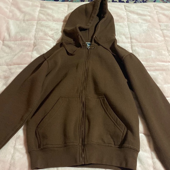 Size Small. Brown hoodie. Like new. - Picture 1 of 1